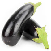 Aubergine fraîche BIO (environ 0,50 kg)